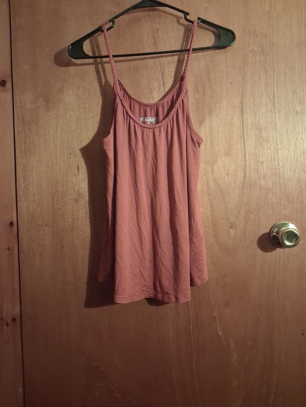 Mudd Dusty Rose/rust Spaghetti Strap Chemise